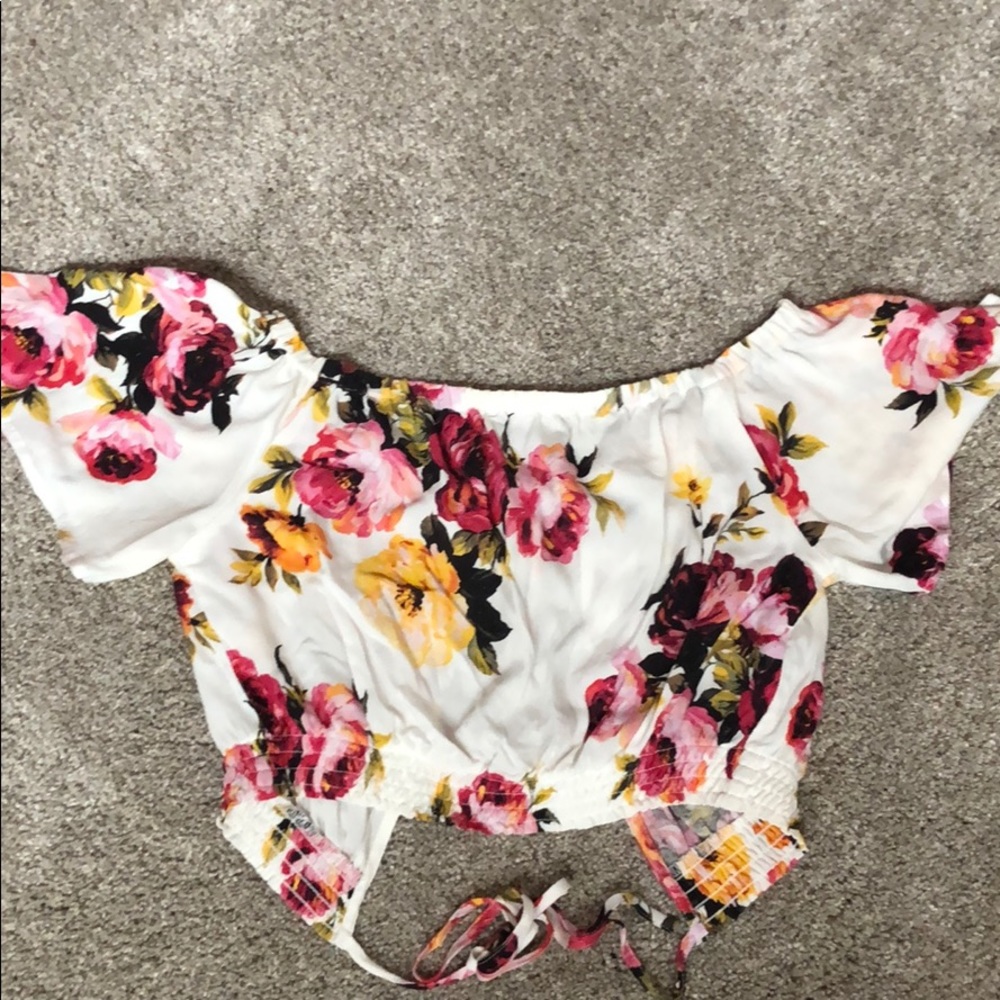 Floral Crop Top